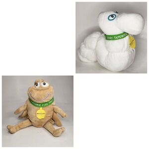 NEXGUARD Parasite Pest Reversible Plush Frankie Flea Terry Tapeworm Toy Stuffed